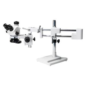 工業用7050TVW 7-50倍 ダブルアーム顕微鏡 ブームズームステレオ三眼顕微鏡 宝石細工・はんだ付け用 - Product Image 3