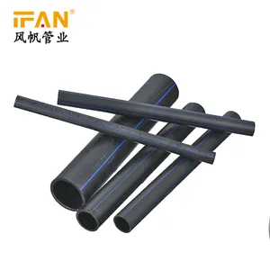 IFAN Ống HDPE 16Mm Nông Nghiệp Ống Nước Nhựa Màu Đen 2 Inch Ống Nhỏ Giọt Tưới Tiêu Cho Hệ Thống Tưới Tiêu Trang Trại