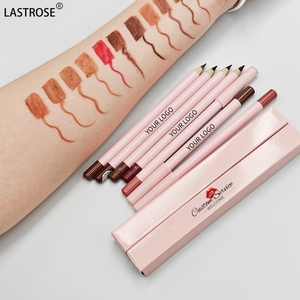 Delineador de labios rosa al por mayor, juego de sacapuntas, 24 colores, delineador de labios rosa, Etiqueta Privada, Lápiz Delineador de labios cremoso Libre de crueldad - Product Image 4