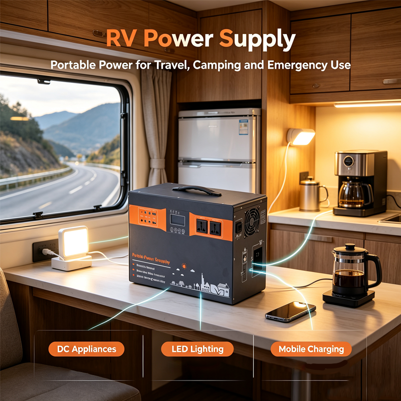 1000W Portable Power Station All-in-One Solar Energy Storage System for RV Camping Home Emergency Backup · image 5