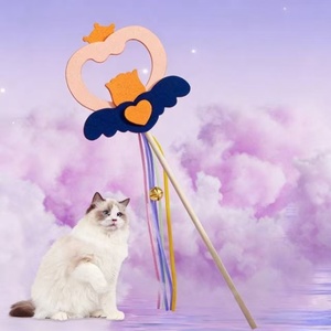 ของเล่นแมวแบบไม้ล่อแมว ตุ๊กตาขนนุ่ม ของเล่นแมวแบบมีการเคลื่อนไหว ของเล่นแมวแบบอินเทอร์แอคทีฟ - Product Image 5