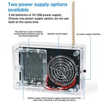 Kit de production de carte de circuit imprimé pour interphone radio sans fil et radio FM, pour soudure électronique et pratique DIY, composants détachés, Micro USB
