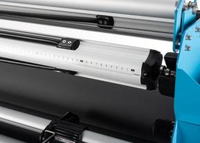 Machine à plastifier automatique haute performance LF1700-D5 sans bulles, plastification à froid/à chaud, antistatique pour l'impression sur papier et plastique