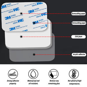 <span class=keywords><strong>Ruban</strong></span> <span class=keywords><strong>adhésif</strong></span> <span class=keywords><strong>double</strong></span> <span class=keywords><strong>face</strong></span> en mousse découpée sur mesure, en EVA acrylique sensible à la pression, pour usage domestique quotidien - Product Image 5