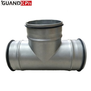 Conduit d'aération en spirale métallique galvanisé de haute qualité pour les systèmes HRV, MVHR et FTX - Product Image 4