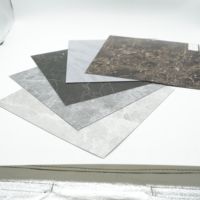 Carrelage de sol en vinyle PVC auto-adhésif effet bois, design moderne, 60x60, carrelage vinyle à coller, effet marbre, EIR, autres revêtements de sol