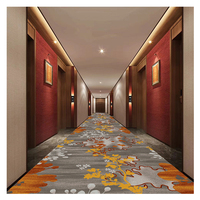 Haute qualité Axminster 5 étoiles hôtel mur à mur couloir tapis chambre imprimé tapis luxe hôtel hall tapis