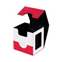 Boîte de rangement pour cartes TCG Horizontal Commander Deck Box, édition badge, en stock, vente directe, produit très demandé