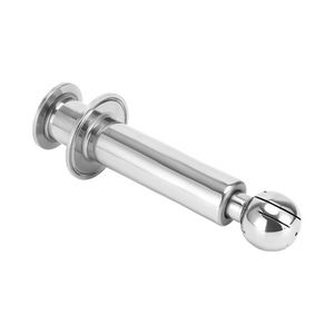 Boules de nettoyage rotatives à double mandrin en acier inoxydable 304, à installation rapide, pour réservoirs sanitaires, finition miroir - Product Image 1