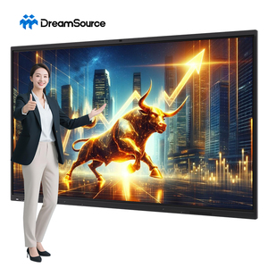 กระดานไวท์บอร์ดอัจฉริยะแบบอินเทอร์แอคทีฟ ขนาด 86 นิ้ว ระบบสัมผัส 40 จุด ความละเอียด 4K ระบบคู่ สำหรับห้องเรียน - Product Image 1