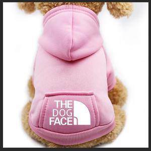 هوديز فاخرة للكلاب لفصلي الخريف والشتاء، بجيوب من الدنيم، تصميم رياضي بساقين، مصنوعة من القطن الصديق للبيئة، مستلزمات مريحة للحيوانات الأليفة - Product Image 4