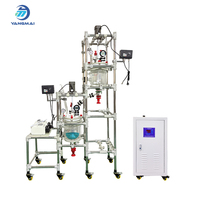 Cuve de réaction en verre antidéflagrante pour distillation en laboratoire et traitement chimique