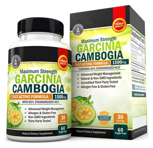 OEM bitkisel takviyesi saf Carcinia Weight gia 1500mg hızlı kilo kaybı yağ yakma detoks 60 kapsül için zayıflama kapsülü vitamin - Product Image 1