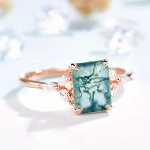 Anello Vintage con Zircone a Marquise per Donne, Gioiello Creativo e alla Moda - Product Image 6