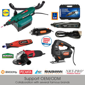 Mini-meuleuse rotative <span class=keywords><strong>Dremel</strong></span> <span class=keywords><strong>18V</strong></span> 0.8A haute vitesse - Outil électrique de bricolage avec vitesse variable et poignée en TPE - Product Image 4