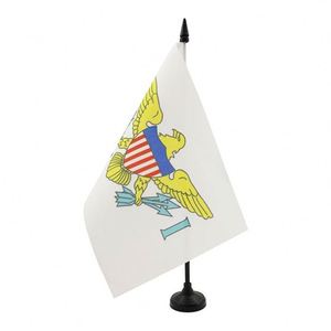 China Factory Wholesale Office Desktop Flag Polyester Printed <b>Small</b> Table Flags Mini <b>Desk</b> Flag With Stand and Pole - Product Image 5
