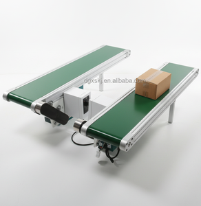 Instelbare snelheid aluminium <span class=keywords><strong>mini</strong></span> PVC bandtransporteurs prijs kleine tafeltransporteur laptopsysteem voor fabriek & thuisgebruik voor levensmiddelenwinkels - Product Image 2