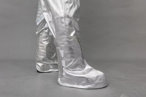 Traje de bombero de alto calor y radiación tipo 1000 SCBA de bolsillo con protección de grado de aluminio Chapado en caliente - Product Image 6