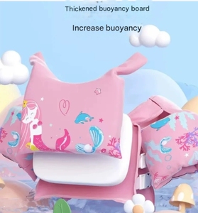 <strong>Infant</strong> Children's Canvas Buoyancy Arm Ring Floating Water Sleeve for Learning Swim Life Jacket Vest Outdoor Surfing Activities - Product Image 4