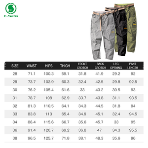 Pantalon Cargo personnalisé pour hommes Vêtements <span class=keywords><strong>de</strong></span> travail Casseroles Cargo Casual Men Outdoors Trousers Cargo Pan - Product Image 4