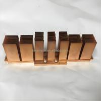 125*125*70 haute puissance anodisé forgé à froid LED feu de circulation CNC usinage AL aluminium dissipateur de chaleur semi-conducteur transferts de chaleur