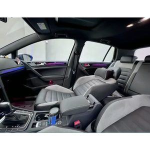 Lumière ambiante de voiture <span class=keywords><strong>ciel</strong></span> étoilé <span class=keywords><strong>arc</strong></span>-<span class=keywords><strong>en</strong></span>-<span class=keywords><strong>ciel</strong></span> 64 couleurs pour Volkswagen Golf 7 2014-2021 LED LHD/RHD Accessoires de décoration intérieure - Product Image 3