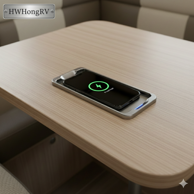 Universal Embedded Car Wireless Charger Pad 15W 20W Fast Charging Module