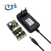 Adaptateur AC/DC YTYS 12VDC 3A Prise universelle avec câble de 1 m pour montage mural LED LCD CCTV