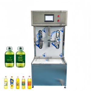 Machine de remplissage automatique de barils de bouteilles <span class=keywords><strong>d</strong></span>'<span class=keywords><strong>eau</strong></span> de 25 L, seau, huile comestible, grande capacité, machine de remplissage de liquide de refroidissement, machine de pesage - Product Image 1