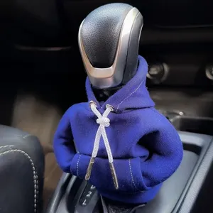 Fashion Hoodie RV Car Cute Cartoon <b>Gear</b> Shift <b>Knob</b> Cover Gearshift Handle <b>Gear</b> Lever Decorative Hoodie Cover Interior Accessor - Product Image 4