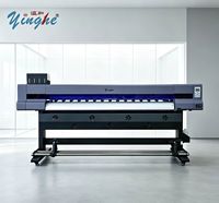 Impresora de Gráficos para Exteriores de 1900 mm, Máquina de Inyección de Tinta de Gran Formato con Tinta Solvente para Servicios de Impresión Profesional