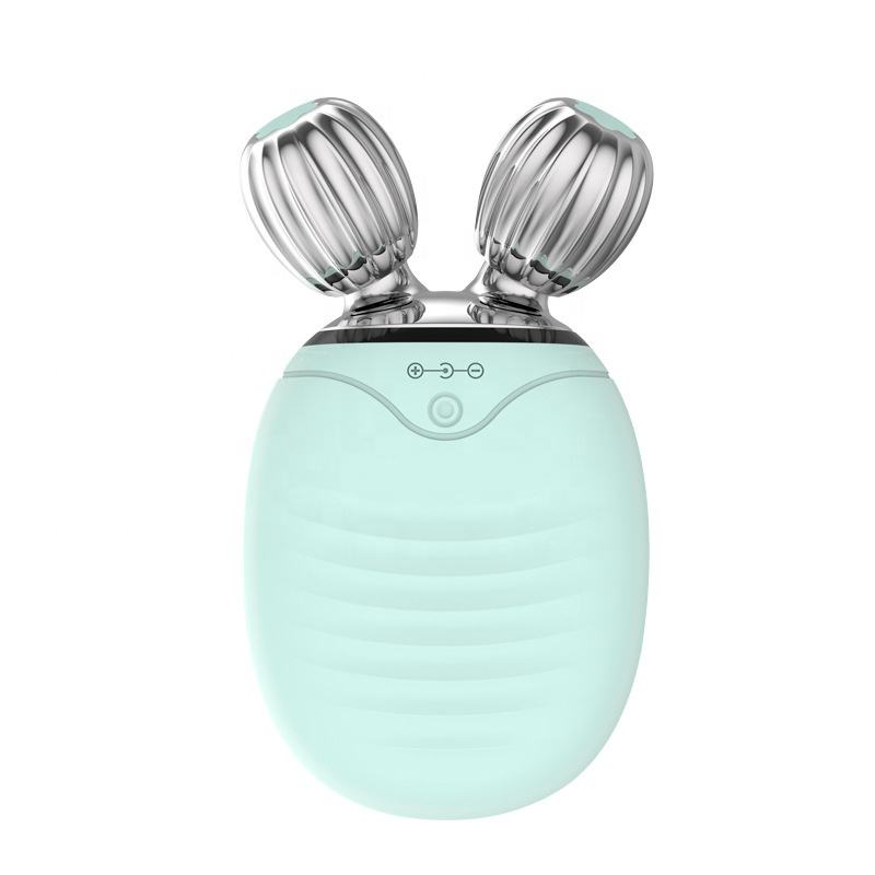 Private Label Electric Silicone Facial Cleansing Brush | 2-in-1 Massage Face Roller & Peeling Brush for Deep Pore Cleansing – orangles Kuwait