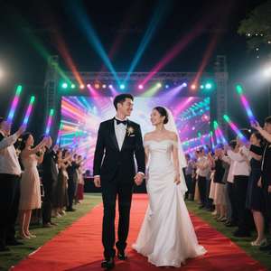 Barras Luminosas de Espuma LED Personalizadas de 48 cm, Impermeables, Duraderas, al por Mayor para Bodas, Conciertos, Fiestas de Navidad - Product Image 2