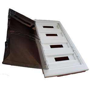 A2ZWORLD 72-pannello di controllo a filo del modulo, 9016 al latte bianco, 465x855x95mm, IP40, ideale per impianti elettrici- - Product Image 2