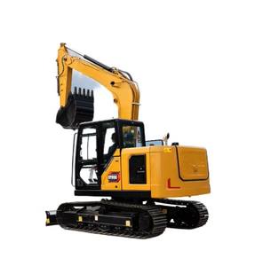 Bon prix sur une nouvelle excavatrice sur chenilles SY95C de 9,5 tonnes, vérin hydraulique avec 1 an de garantie/moteur Kama - Product Image 3