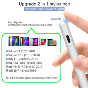 Lápiz óptico activo 2 en 1 de alta precisión, nuevo accesorio de Metal para móvil/tableta para anotación y dibujo, alta sensibilidad al tacto - Product Image 3