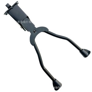 Support central de vélo à double fixation sur tige de selle arrière, en fer noir durable, pour le transport quotidien, aucun assemblage requis - Product Image 5