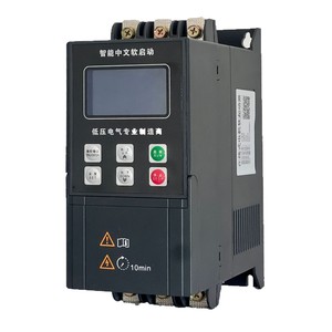 ซอฟต์สตาร์ทเตอร์มอเตอร์ไฟฟ้า 380V 50/60Hz IP54 โซลิดสเตท สำหรับปั๊ม พัดลม และมอเตอร์ - Product Image 1