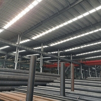 Pipa Baja Karbon Seamless ASTM A106 Grade B, Pipa MS Canai Panas untuk Aplikasi Minyak, Gas, dan Struktural