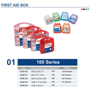 Kit di Pronto Soccorso Mini Gauke, Scatola in Plastica Portatile a Tema con Design Impermeabile per Campeggio, Viaggi, Punture e Ustioni - Product Image 4
