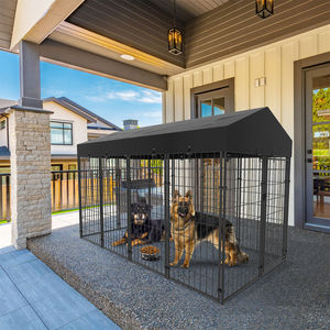 Jaula Metálica para Perros Extra Grande y Resistente de 6 Pies de Alto con Recubrimiento en Polvo para Exteriores, Servicio de Modelado 3D para Uso Residencial - Product Image 4