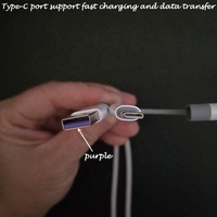 Asequible Mini portátil Nylon tejido multifunción Super fácil de usar USB estándar 2 en 1 Cables