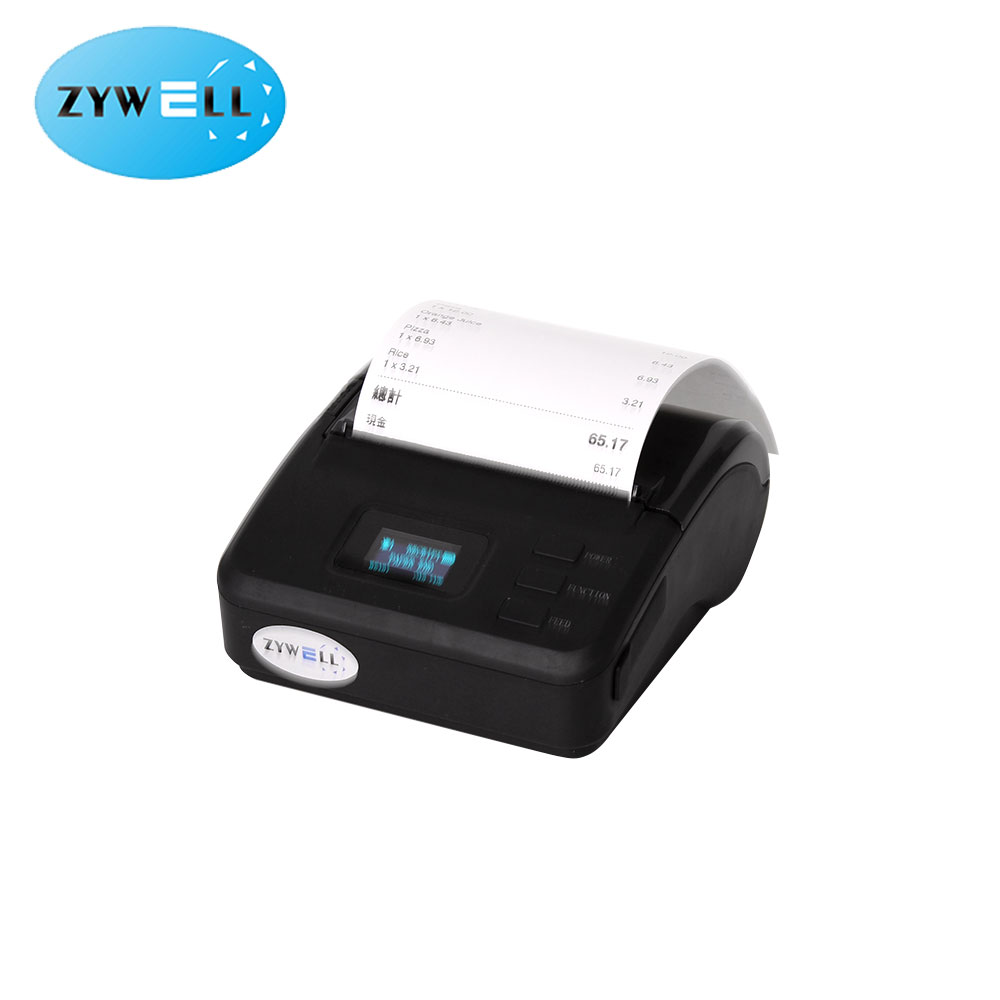 58HB6 Impresora térmica portátil con Bluetooth, máquina de recibos para  llevar, compatible con impresión en varios idiomas y símbolos / imágenes,  modelo: enchufe de la UE (español)