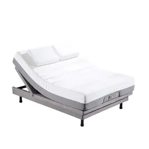 2020 Hot Sale Pabrik Supplier Modern V3 Pijat Queen Ukuran Tempat Tidur Listrik Adjustable Bed
