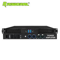 Amplificateur de puissance professionnel 600W*4, 1000W pour subwoofer et grandes enceintes