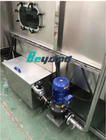 Machine de pasteurisation automatique par pulvérisation en tunnel de refroidissement pour bouteilles PET, 3000 BPH 12000 BPH, pour bouteilles de 250 ml et 2 L