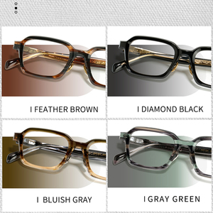 <span class=keywords><strong>Nouvelle</strong></span> collection Saint Van Gogh pour hommes, montures de lunettes de haute qualité, de forme carrée, de grande taille, conçues pour les occasions professionnelles - Product Image 2