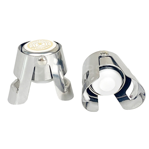 <span class=keywords><strong>Bouchon</strong></span> de <span class=keywords><strong>champagne</strong></span> en acier inoxydable avec logo personnalisé, qualité alimentaire, sans fuites, <span class=keywords><strong>bouchon</strong></span> de vin mousseux en acier inoxydable, <span class=keywords><strong>bouchon</strong></span> de bouteille de <span class=keywords><strong>champagne</strong></span> - Product Image 2