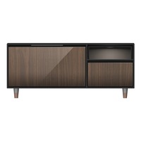 Réfrigérateur intelligent Table basse Réfrigérateur intégré avec lecteur audio Bluetooth USB