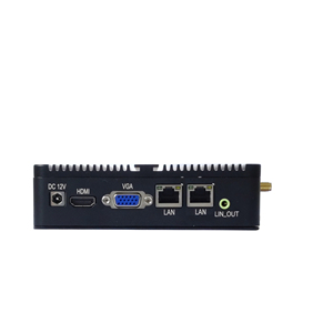 2025 ELSKY Thin NANO19 พีซีโฮสต์ พร้อม Celeron J1800/J1900 DDR3 1600MHz RAM MSATA SSD SIM Win10 2*RJ45 ไร้พัดลม NANO - Product Image 4
